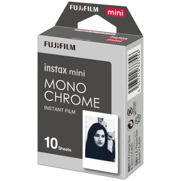 Fujifilm instax Mini Instant Film Pack (Monochrome), 10 photos